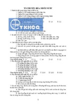 Trắc nghiệm ch muoi nuoc