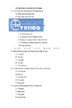 Trắc nghiệm enzym