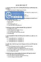 Trắc nghiệm di truyền phân tử