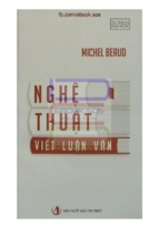 Nghệ thuật viết luận văn luận văn thạc sĩ