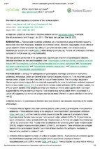 Overview of paraneoplastic syndromes of the nervous system   uptodate