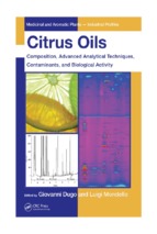 Citrus oils  composition, advanced analytical techniques, contaminants, and biological activity