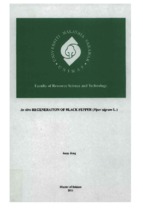 In vitro regeneration of black pepper (piper nigrum l.) (24 pages)