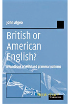 British or american english a handbook of word and grammar pattern