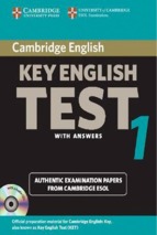 Cambridge key english test 1 with answers  authentic examination papers from cambridge esol