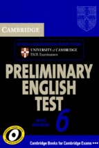 Cambridge preliminary english test 6