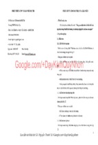 Dạy học theo chủ đề tích hợp liên môn nâng cao nhận thức và hiểu biết của học sinh trong vấn đề ảnh hưởng của kim loại nặng đến sức khỏe