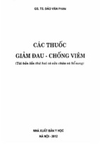 Các thuốc giảm đau   chống viêm (tái bản lần thứ 2)   đào văn phan_001