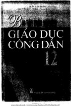 Sách bài tập trắc nghiệm giáo dục công dân 12 -trần văn thắng (có đáp án)