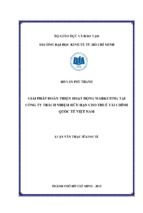 Giải pháp hoàn thiện hoạt động marketing tại công ty trách nhiệm hữu hạn cho thuê tài chính quốc tế việt nam