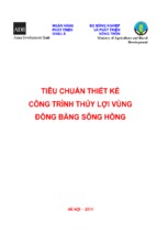 Tiêu chuẩn thiết kế công trình thủy lợi vùng đồng bằng sông hồngtctk 310511 