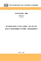 Hệ thống quản lý chất lượng  các yêu cầutcvn iso9001  2008