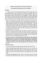 Nguyên tắc tự nguyện về đạo đức kinh doanh trong ngành Dược phẩm sinh học Việt Nam