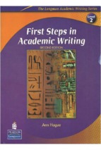 First  steps in academic writing