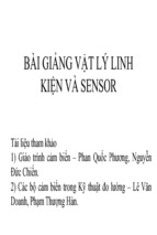 Bài giảng vật lý linh kiện và sensor.pd