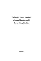 cuốn sách thông tin dành cho người nước ngoài người cộng hòa séc