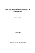 Công nghệ thông tin và truyền thông (ICT) trong giáo dục