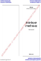ôn tập tổng hợp lý thuyết hóa học 2015 quyển 1 lê kiều hưng thpt chuyên lê quý đôn (vũng tàu)
