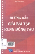 Hướng dẫn giải bài tập rung động tàu  trần công nghị