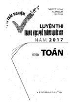 Bộ đề trắc nghiệm luyện thi trung học phổ thông quốc gia năm 2017 môn toán