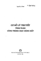 Cơ sở lý thuyết tính toán công trình chịu động đất