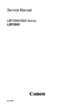 Canon lbp2900 series service manual