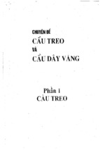 Các hệ thống cầu treo