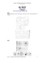 đề thi iq vào samsung electronics việt nam có đáp án