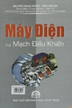 Máy điện và mạch điều khiển nguyễn trọng thắng, trần thế san