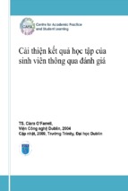 Cải thiện kết quả học tập của sinh viên thông qua đánh giá 