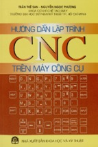 Hướng dẫn lập trình cnc trên máy công cụ  trần thế san