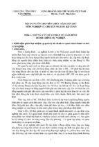 Nội dung ôn thi viên chức năm 2015 2017 môn nghiệp vụ chuyên ngành kế toán