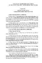 Tài liệu ôn tập môn kiến thức chung kỳ thi tuyển công chức thành phố hà nội, năm 2014 đến năm 2017