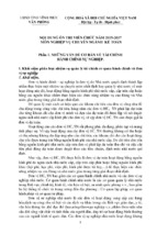 Nội dung ôn thi viên chức năm 2015 2017 môn nghiệp vụ chuyên ngành kế toán