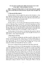 Tài liệu ôn tập môn kiến thức chung, kỳ thi tuyển công chức tỉnh thái bình năm 2013 2016