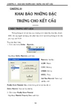 Tính nội lực và cốt thép bằng chương trình sap 2000 version 9 chương 4