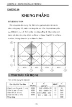 Tính nội lực và cốt thép bằng chương trình sap 2000 version 9 chương 9