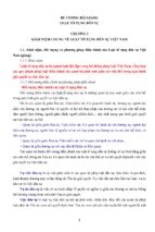 ĐỀ CƯƠNG BÀI GIẢNG LUẬT TỐ TỤNG DÂN SỰ
