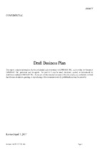 Business plan template