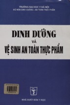 Dinh dưỡng và vệ sinh an toàn thực phẩm  hà huy khôi và các tác giả khác