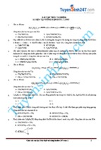 Bài tập trắc nghiệm luyện tập este lipit