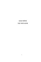 Giáo trình nội thần kinh y huế