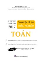 Ôn thi đề thi trắc nghiệm toán thpt quốc gia 2017 