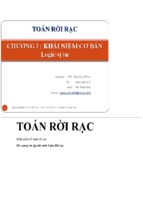 đề cương ôn thi môn toán rời rạc