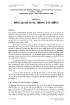 TỔNG QUAN VỀ HỆ THỐNG TÀI CHÍNH