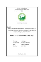 ứng dụng công nghệ tin học và máy toàn đạc điện tử thành lập bản đồ địa chính tờ số 54 tỉ lệ 11000 xã tử du   huyện lập thạch   tỉnh vĩnh phúc