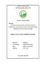 đánh giá kết quả công tác chuyển quyền sử dụng đất tại xã thuần hưng   huyện khoái châu   tỉnh hưng yên giai đoạn 2013   2015