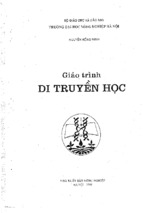 Giáo trình di truyền học