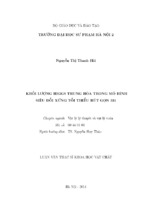 Khối lượng higgs trung hòa trong mô hình siêu đối xứng tối thiểu rút gọn 331