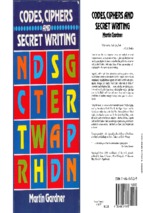 Codes, ciphers and secret writing